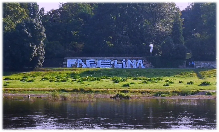 Solidarity with Lina, one year after the cops kidnapped her for anti-fascism.. demo Dresden Nov&nbsp;4th