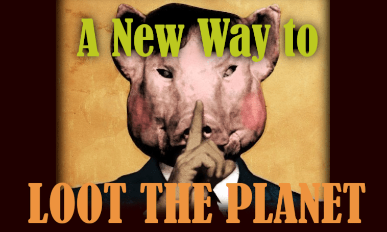 A New Way to Loot: Wall Street Launches Asset Class –  to claim and Monetize all ‘Natural assets’ and ‘Ecosystem services’