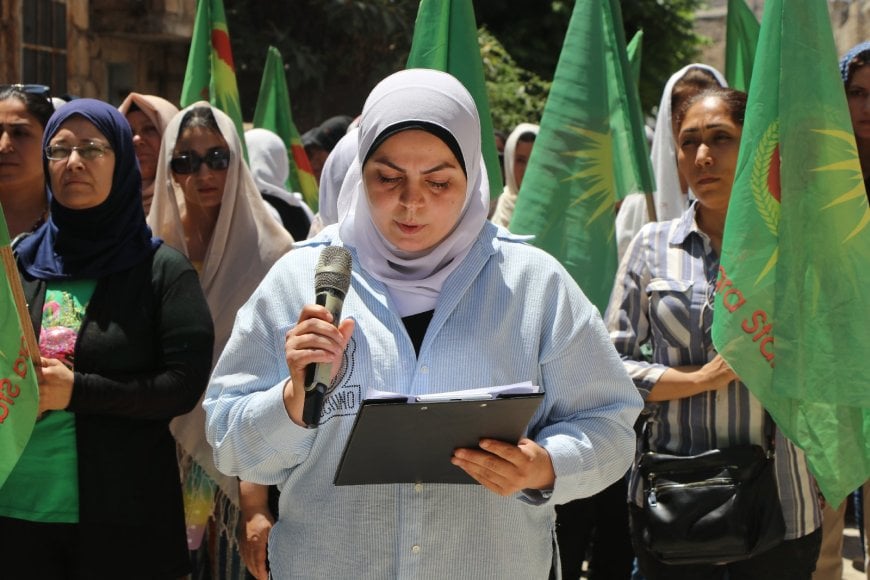 Afrin Women resist ongoing Turkish 7 year Occupation & Ethnic&nbsp;Obliteration
